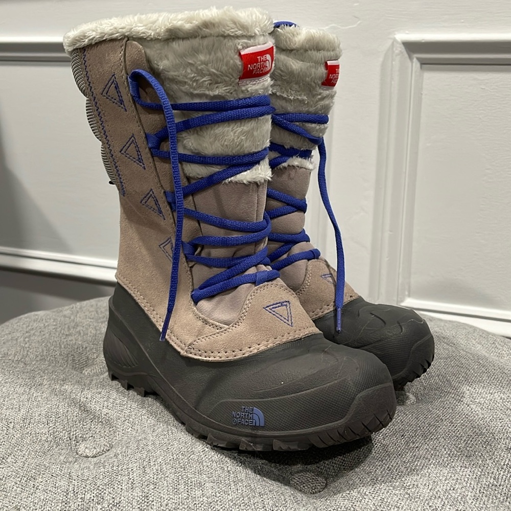 Youth Kids North Face Snow Boots